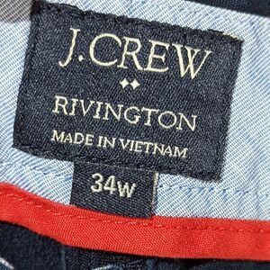 J. Crew Rivington‎ Shorts Chino Shorts Navy Blue Men size 34